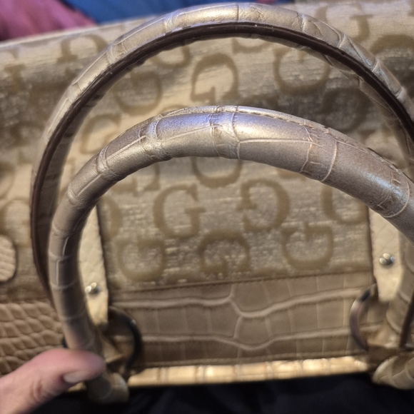 Guess Beige and Brown Women's Handbag - Picture 7 of 8